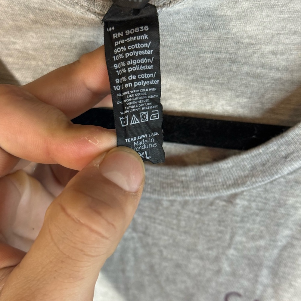 District Light Gray Men's Short Sleeve Tee - Picture 3 of 5